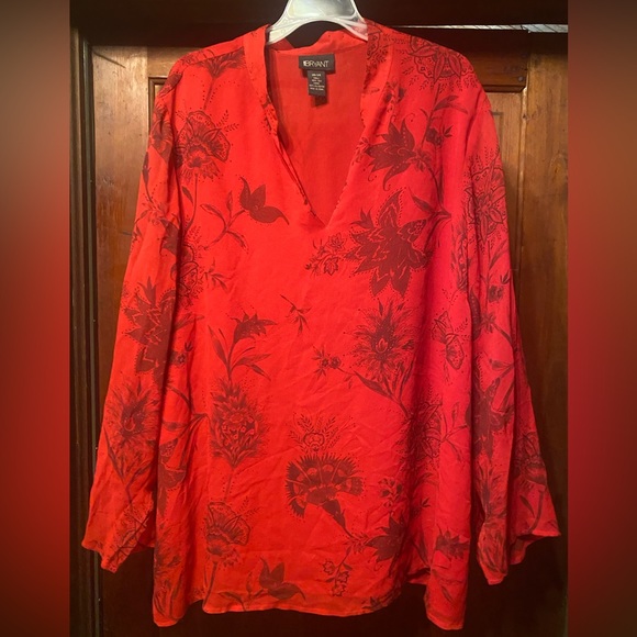 EUC Lane Bryant Blouse 26/28 - Picture 1 of 6